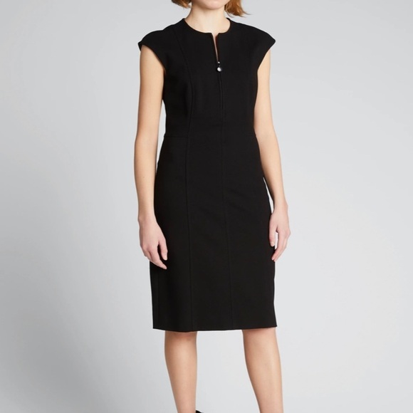 AKRIS PUNTO  Zip-Front Seamed Dress size M - Picture 1 of 10
